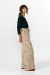 Suite 13 Ramala Embroidery Pants Hose Damen beige