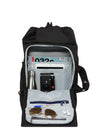 pinqponq Blok Medium Rooted Black Backpack Rucksack schwarz