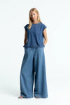 Kings of Indigo Elsa Pant Hose Damen blau