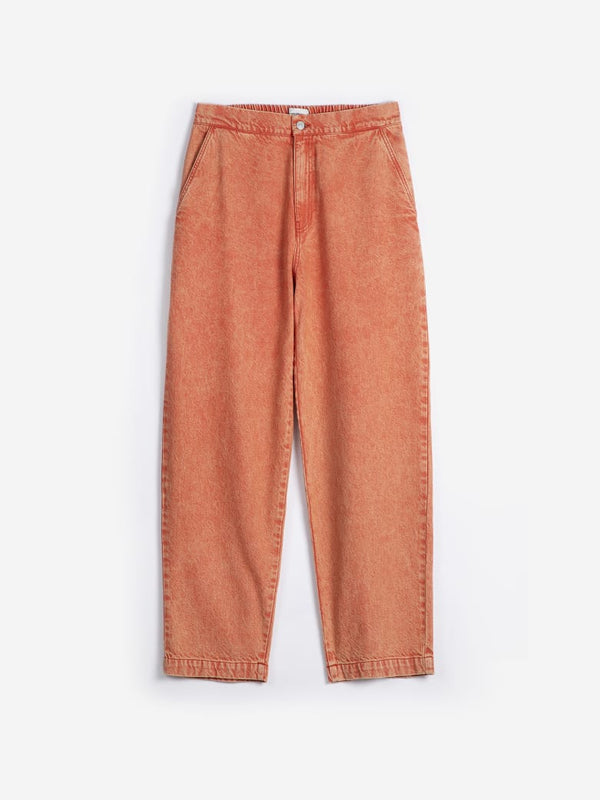 Bobo Choses Washed Relaxed Fit Jeans Damen orange