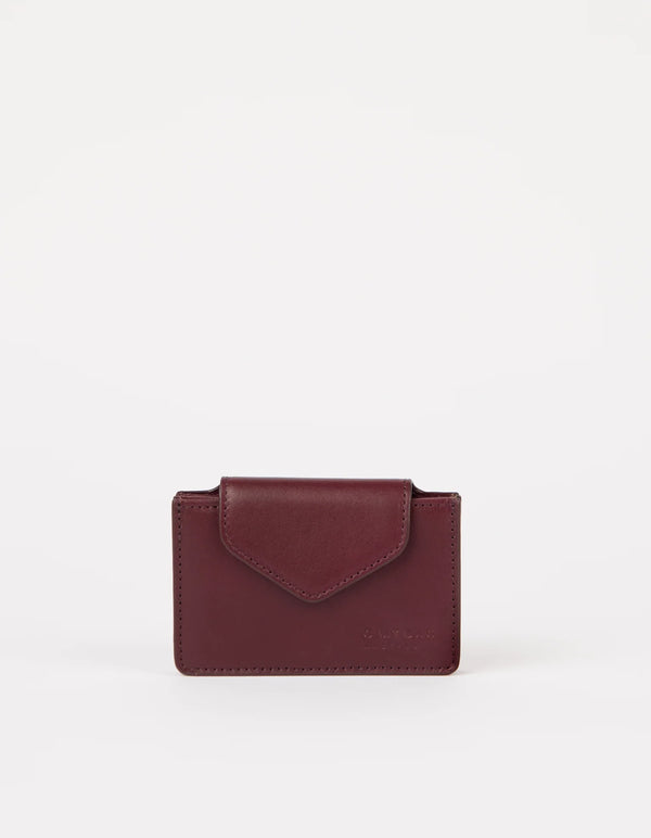 O MY BAG Harmonica Wallet Cherry Red Portemonnaie Geldbörse rot