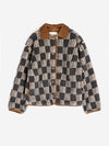 Bobo Choses Almost Moiré All Over Sherpa Jacket Damen Teddyjacke beige braun