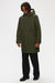 Elvine Figge Parka Dark Moss Herren Winterjacke Wasserfest grün
