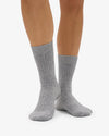 Colorful Standard Merino Wool Blend Socke - Heather Grey
