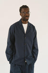 Wooden Store Giacca Ascot Overshirt Sakko Dunkelblau Herren