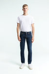 Kings Of Indigo Charles Clean Medium Used Blue Jeans Herren 5 Pocket blau