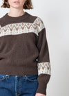 Klitmøller Miller Knit Taupe Damen Strickpullover Merino braun beige