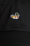 Edmmond Studios Duck Plain Black Patch Cap schwarz