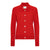Colorful Standard Merino Wool Cardigan Red Tangerine Damen Strickjacke rot