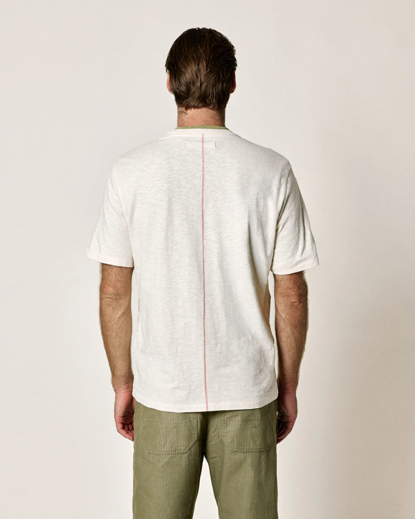 Homecore Robert Cream T-Shirt Herren creme