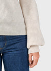 Klitmøller Pastel sand Strickpullover Gerda Damen creme