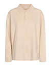 Esmé Lyla LS Polo GOTS Sheer Bliss Damen creme