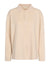 Esmé Lyla LS Polo GOTS Sheer Bliss Damen creme