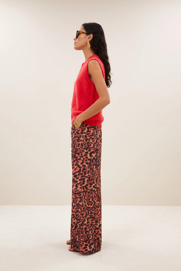 by-bar Lipstick Meya Spencer Pullunder Damen rot