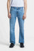 Kings of Indigo Mid Worn Stretch Iskander Jeans Herren blau