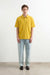 Edmmond Studios Burning Sun Polo-Shirt Herren Plain Mustard
