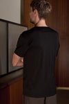 About Companions Liron Eco Merino Black T-Shirt Herren schwarz