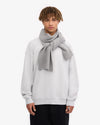 Colorful Standard Merino Wool Schal Heather Grey Damen hellgrau