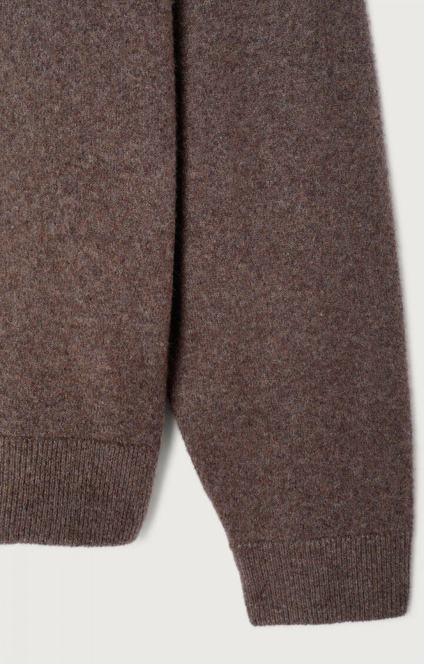 American Vintage Ouity Harrison Strickpullover Herren braun