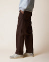 Faguo Hagenau Brown Workwear Hose Herren Baumwolle braun