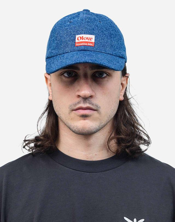 Olow Casquete Six Panel Oldy Cap Unisex blau