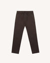 Faguo Hagenau Brown Workwear Hose Herren Baumwolle braun