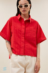 By-Bar Novi Blouse Bluse Damen rot