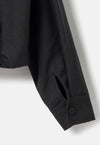 Elvine Enya Overshirt Black Melange Damen Jacke Blouson schwarz