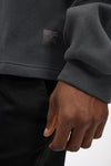 Cleptomanicx Double Crewneck Asphalt Pullover Herren grau