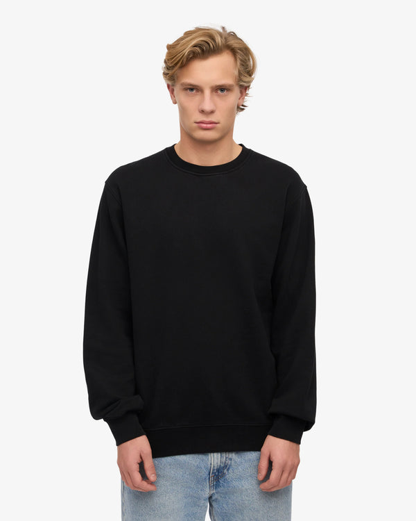 Colorful Standard Classic Crew Sweatshirt Herren Deep Black