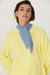 SKFK Bera Scarf Sky Blue Unisex GOTS Baumwolle hellblau