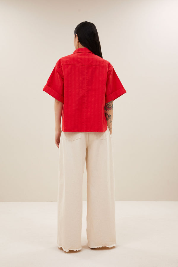 By-Bar Novi Blouse Bluse Damen rot