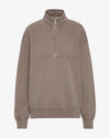 Colorful Standard Organic Quarter Zip Unisex Faded Khaki