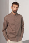 About Companions Ken Shirt Clay Hemd Herren braun
