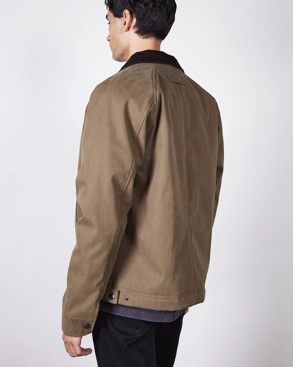 Brixtol Textiles Carter Padded Deep Fern Jacke Wasserdicht grün