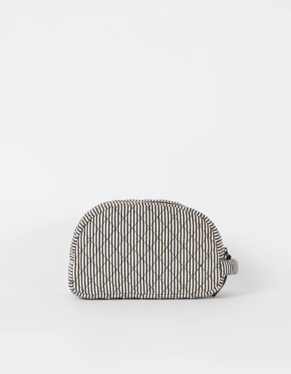 O My Bag Sonny Moon Makeup Bag Kosmetiktasche Baumwolle Leder schwarz