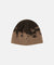 Gramicci Mohair Splatter Beanie Unisex Mütze taupe