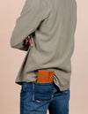 O My Bag Pau's Pouch Stromboli Cognac Leder Portemonnaie unisex