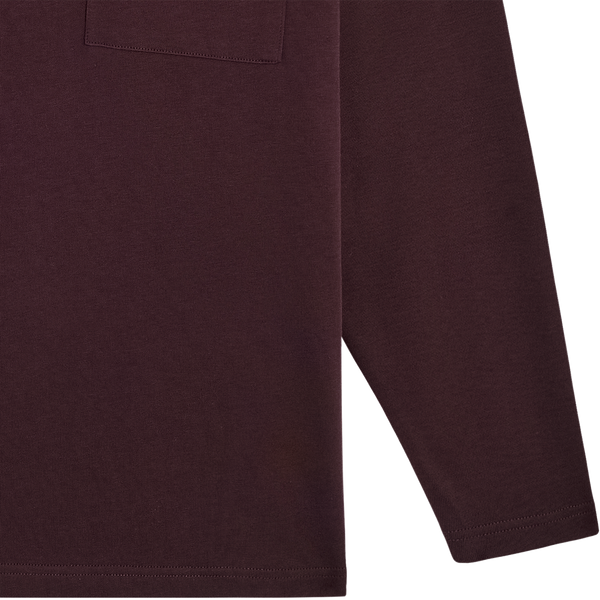 Bask in the Sun Bixintxo Tee Wine Herren Pullover Bio Baumwolle rot