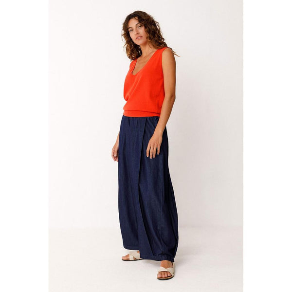 SKFK Maindi Shirt Top Damen orange