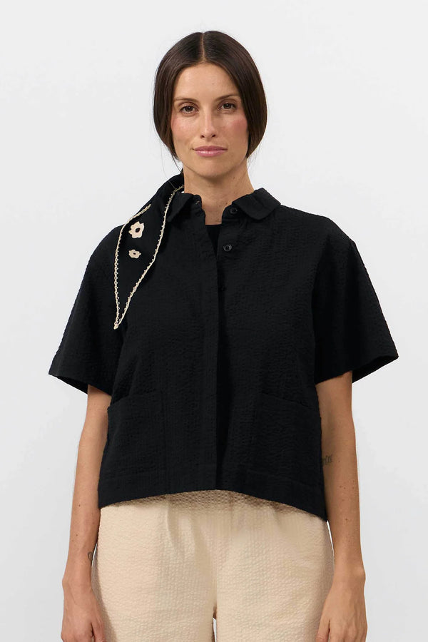 Suite 13 Eder Shirt Black Hemd schwarz
