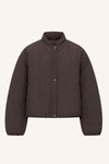 By-Bar Bodie Bomber Jacket Espresso Damen Jacke braun