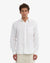 Colorful Standard Optical White Leinenhemd Herren weiss