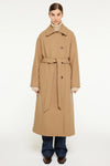 Elvine Milleah Wool Coat Damen Wollmantel Jacke camel