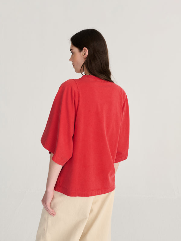 Bobo Choses Monster Mug BC Loose Fit T-Shirt Damen rot
