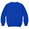 Harley of Scotland Brushed Wool Pullover Herren Saphirblau