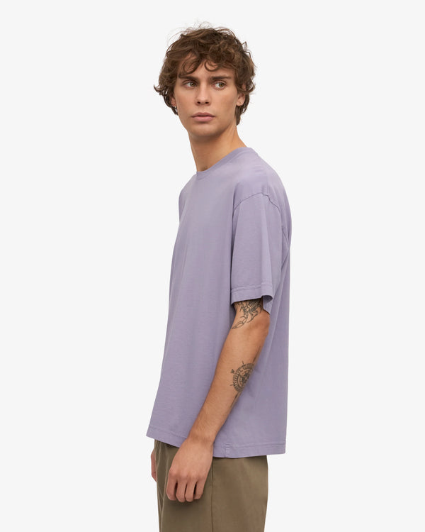 Colorful Standard Purple Jade Oversized T-Shirt Herren purple