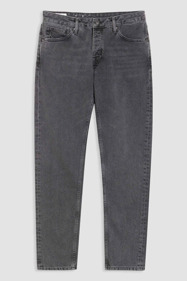 Kings Of Indigo Jerrick Holo Grey Worn 5 Pocket Jeans Herren grau