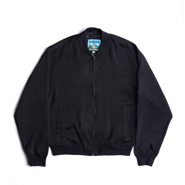 Arniko Binam Jacket 2.0 Black Satin Jacke Herren schwarz