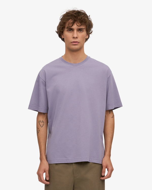 Colorful Standard Purple Jade Oversized T-Shirt Herren purple
